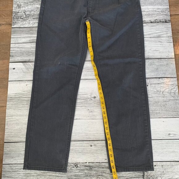 Levi's 541 Black Denim Athletic Taper Stretch Jeans - Picture 15 of 15